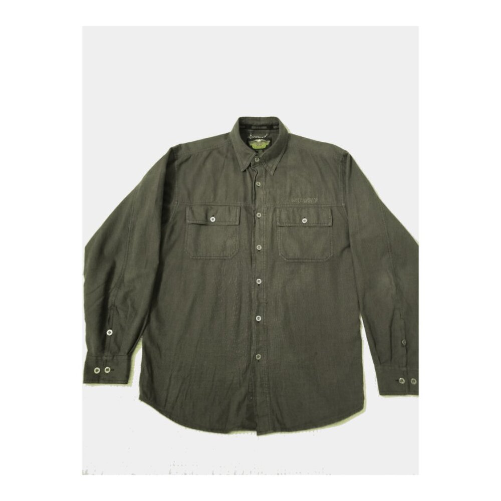 Harley-Davidson Men's Gray Button-down long-sleeve shirt